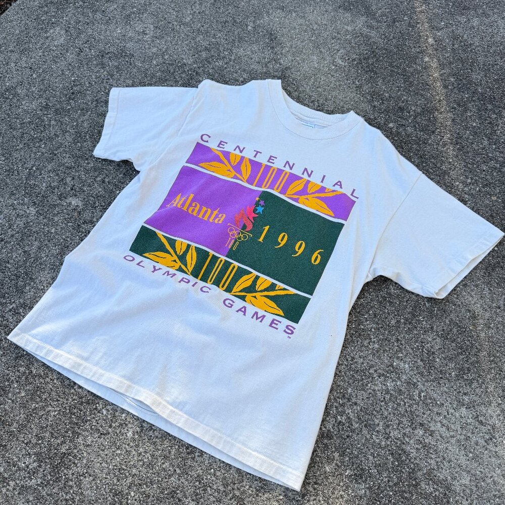 Vintage 1996 Atlanta Centennial Olympics Tee